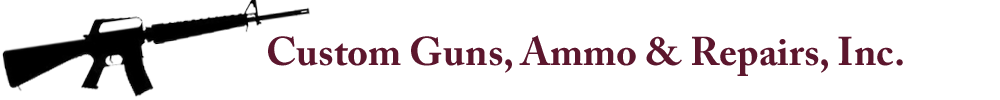 Custom Guns, Ammo, & Repairs, Inc. Logo